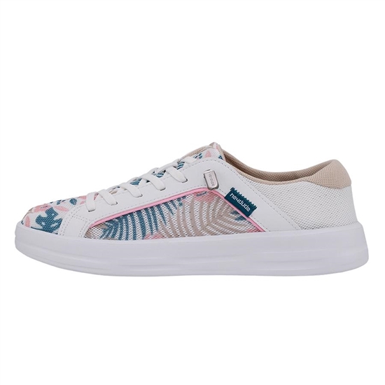 Baskets Hey Dude Karina Breeze Femme Blanche Sable | FXTSLQ-246