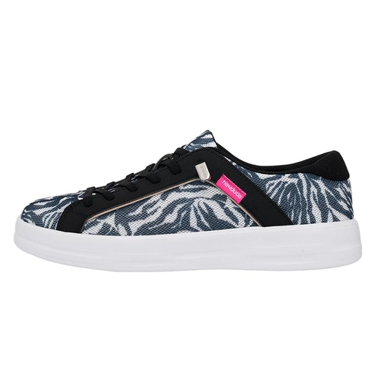 Baskets Hey Dude Karina Breeze Femme Zebra Print | MQPFGB-490