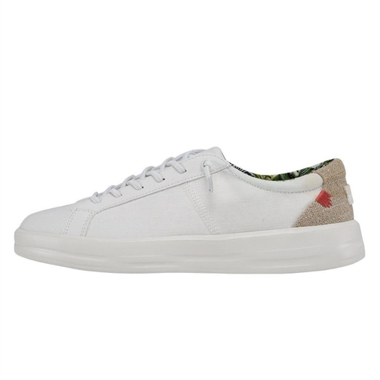 Baskets Hey Dude Karina Femme Blanche | QDPRVA-416