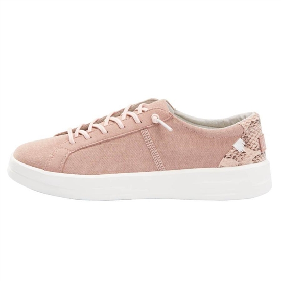 Baskets Hey Dude Karina Femme Rose | FKEISZ-096