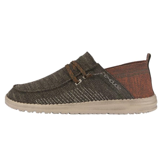 Baskets Hey Dude Wally Halo Homme Orange | PJNQEG-657