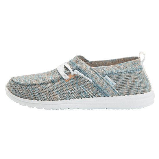 Baskets Hey Dude Wendy Halo Femme Corail | BGCQWJ-567