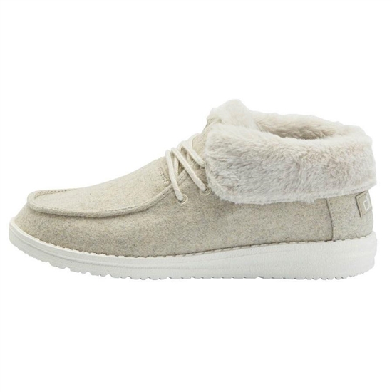 Bottes Hey Dude Britt Femme Blanche | PYSWAJ-519