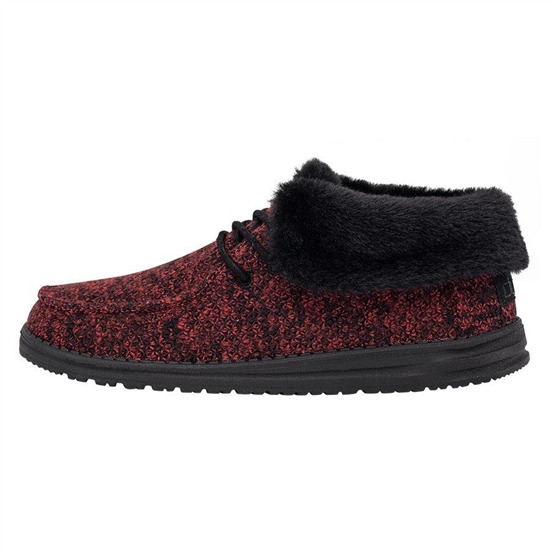 Bottes Hey Dude Britt Femme Rouge | MANEXJ-926