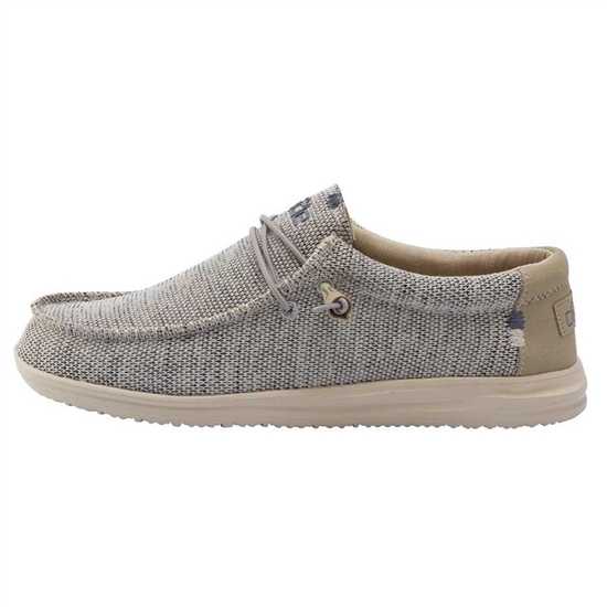 Chaussures Casual Hey Dude Wally Free Homme Beige | UNKJRY-567