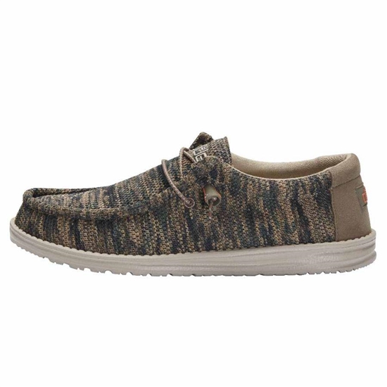 Chaussures Casual Hey Dude Wally Sox Multi Homme Camouflage | JPTQNU-813