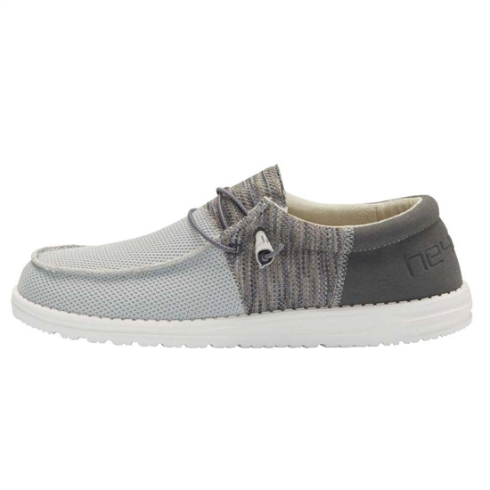 Chaussures Casual Hey Dude Wally Sox Tri-Tone Homme Slate | QAPVMB-048