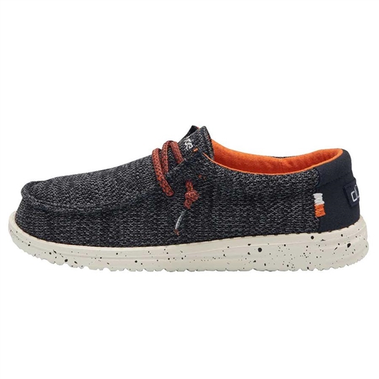 Chaussures Hey Dude Wally Sox Youth Bleu | REGYOP-762