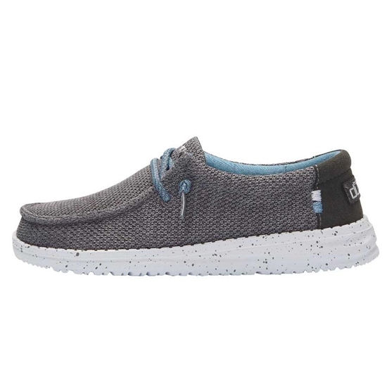 Chaussures Hey Dude Wally Sox Youth Sharkskin | RQPKGF-861
