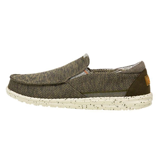 Slip Ons Hey Dude Thad Sox Homme Kalamata | HTMEXY-264