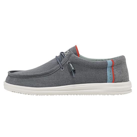 Slip Ons Hey Dude Wally Free Natural Homme Granite | HDLXUN-840