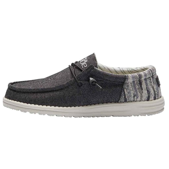 Slip Ons Hey Dude Wally Funk Homme Bleu | VNZTGO-015