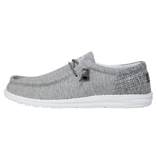 Slip Ons Hey Dude Wally Funk Homme Magnetite | YROAFJ-251