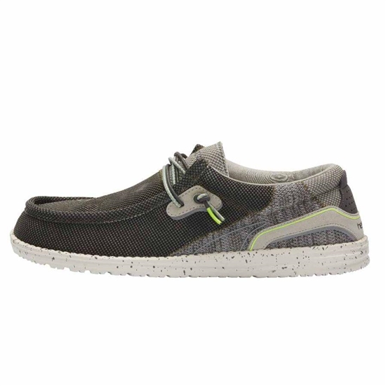 Slip Ons Hey Dude Wally Hawk Homme Sage | GQZNUC-851