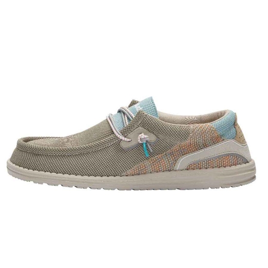 Slip Ons Hey Dude Wally Hawk Homme Sahara | NYFODL-029