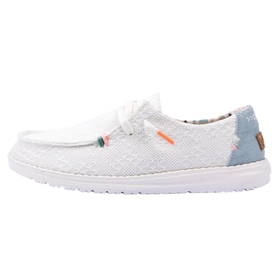 Slip Ons Hey Dude Wendy Boho Femme Blanche | FUIQDZ-652