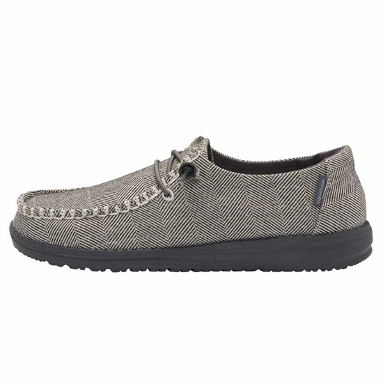 Slip Ons Hey Dude Wendy Femme Grise | UCXETB-328