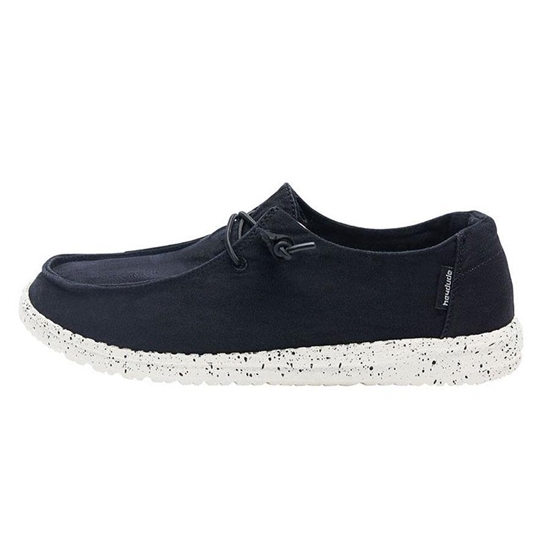 Slip Ons Hey Dude Wendy Femme Noir | JAMHTD-467
