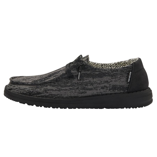 Slip Ons Hey Dude Wendy Femme Noir | MAQLXF-734