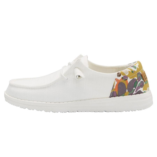 Slip Ons Hey Dude Wendy Funk Femme Blanche | YTGVPX-413