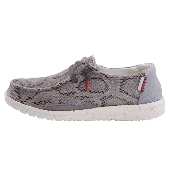 Slip Ons Hey Dude Wendy Jungle Femme Bleu Clair | SEPAQO-537