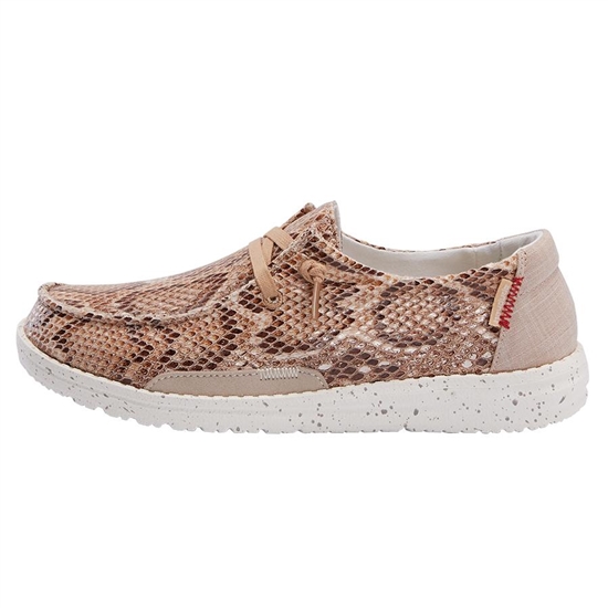 Slip Ons Hey Dude Wendy L Jungle Femme Rose Clair | CFLZMW-845