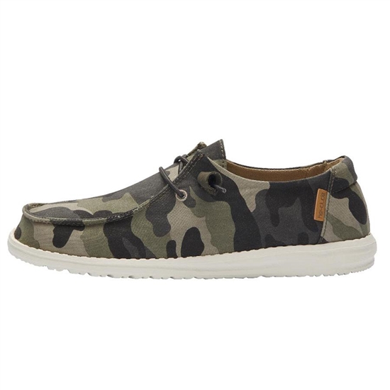 Slip Ons Hey Dude Wendy Print Femme Camouflage | XFHCGY-308