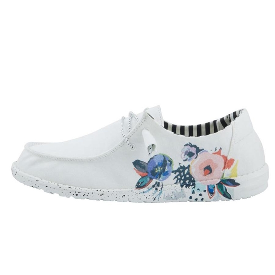Slip Ons Hey Dude Wendy Print Femme Floral | RMXLUB-842