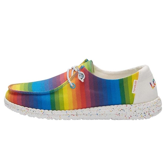 Slip Ons Hey Dude Wendy Print Femme Printed Pride | UDSPFE-629