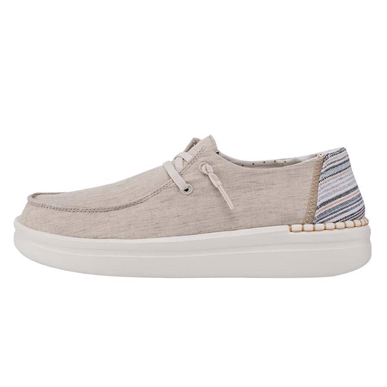 Slip Ons Hey Dude Wendy Rise Femme Beige | WGKVBL-195