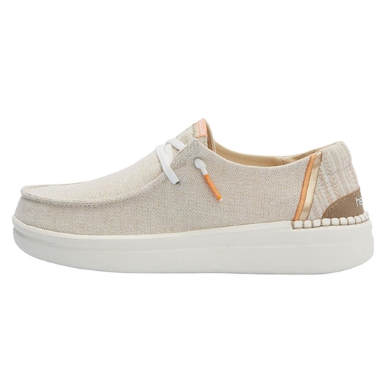 Slip Ons Hey Dude Wendy Rise Femme Orange | SPVZIR-587