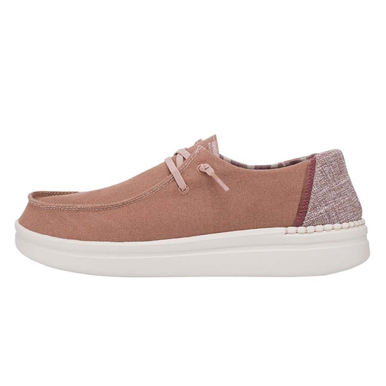 Slip Ons Hey Dude Wendy Rise Femme Rose | GVETPA-985
