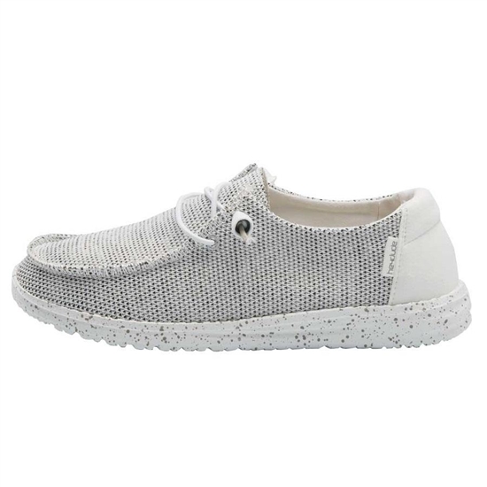 Slip Ons Hey Dude Wendy Sox Classiche Femme Blanche | NKRPOY-289