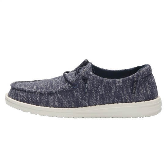 Slip Ons Hey Dude Wendy Stretch Femme Bleu | CDBPVI-630