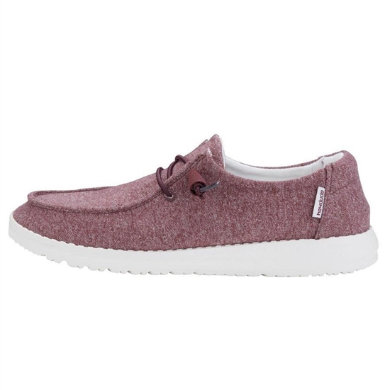 Slip Ons Hey Dude Wendy Stretch Femme Bordeaux | KHNSBI-503