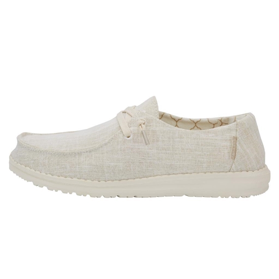 Slip Ons Hey Dude Wendy Tela Sparkling Femme Doré | ROISWP-159