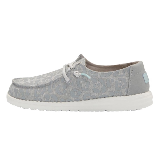 Slip Ons Hey Dude Wendy Youth Grise | PGLFHY-089