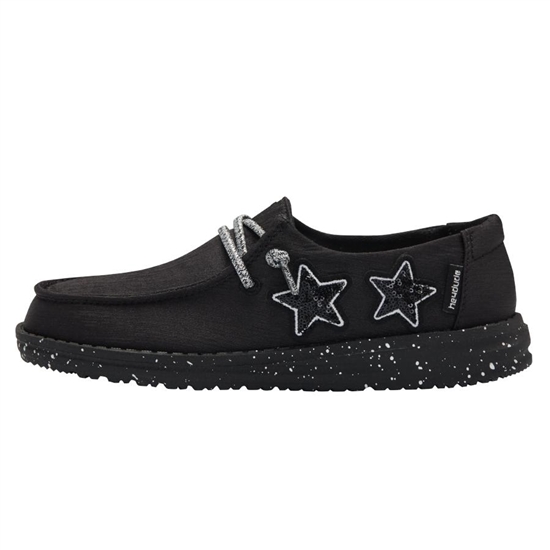 Slip Ons Hey Dude Wendy Youth Noir | UCXWJK-605