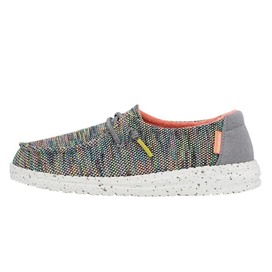 Slip Ons Hey Dude Wendy Youth Paon Rose | WUDIXS-250