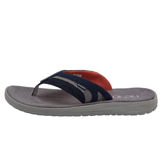 Tong Hey Dude Flinn Sox Homme Bleu Marine | VYNXEU-284
