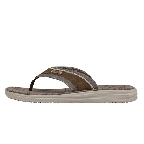 Tong Hey Dude Sami Free Homme Marron | QMVEJG-940