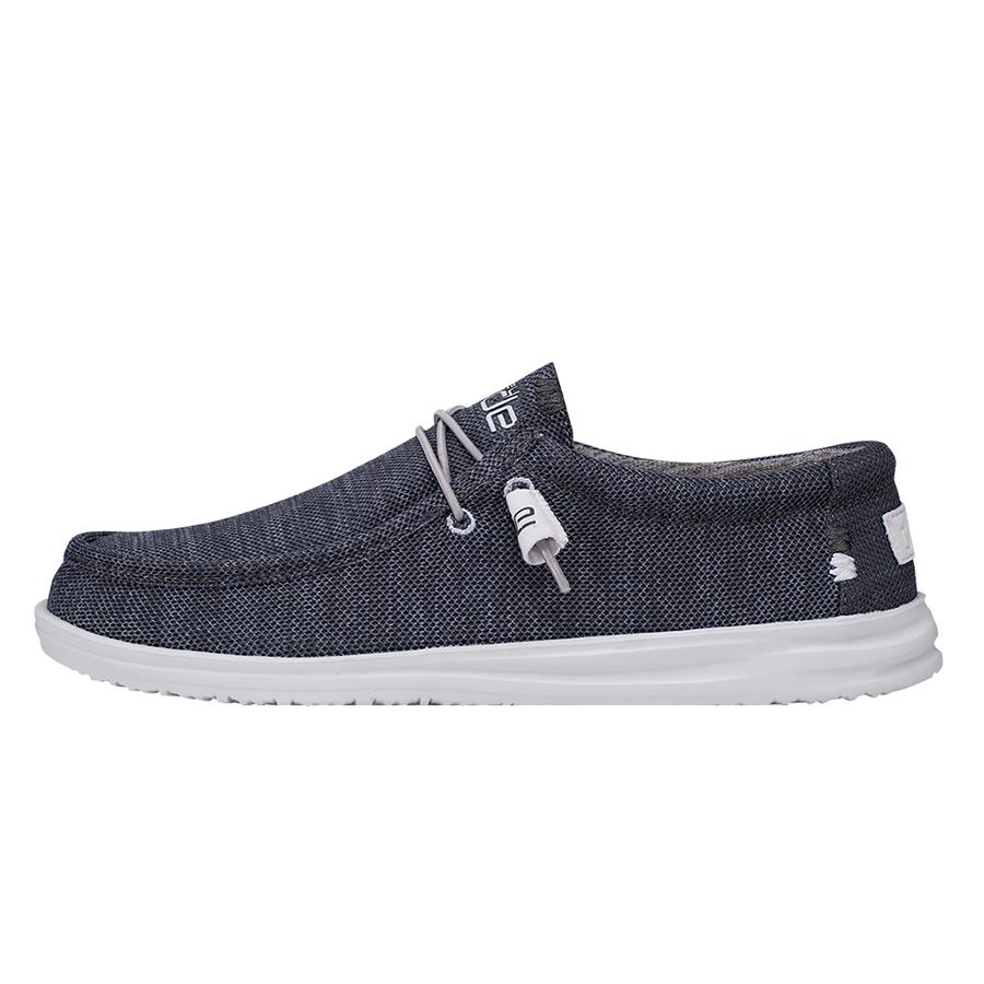 Chaussures Casual Hey Dude Wally Free Homme Storm | PWBSDH-167