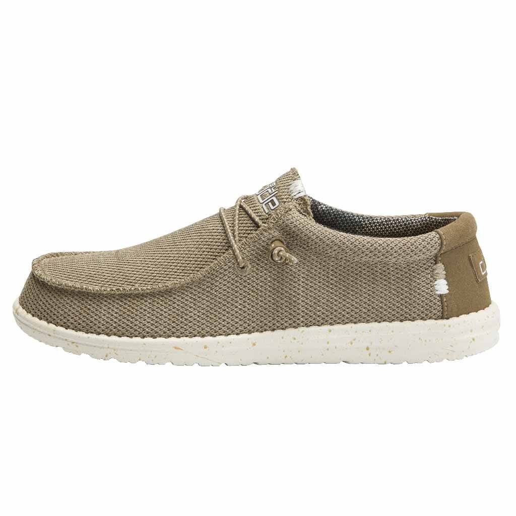 Chaussures Casual Hey Dude Wally Sox Classiche Homme Sable | SNRZWC-270